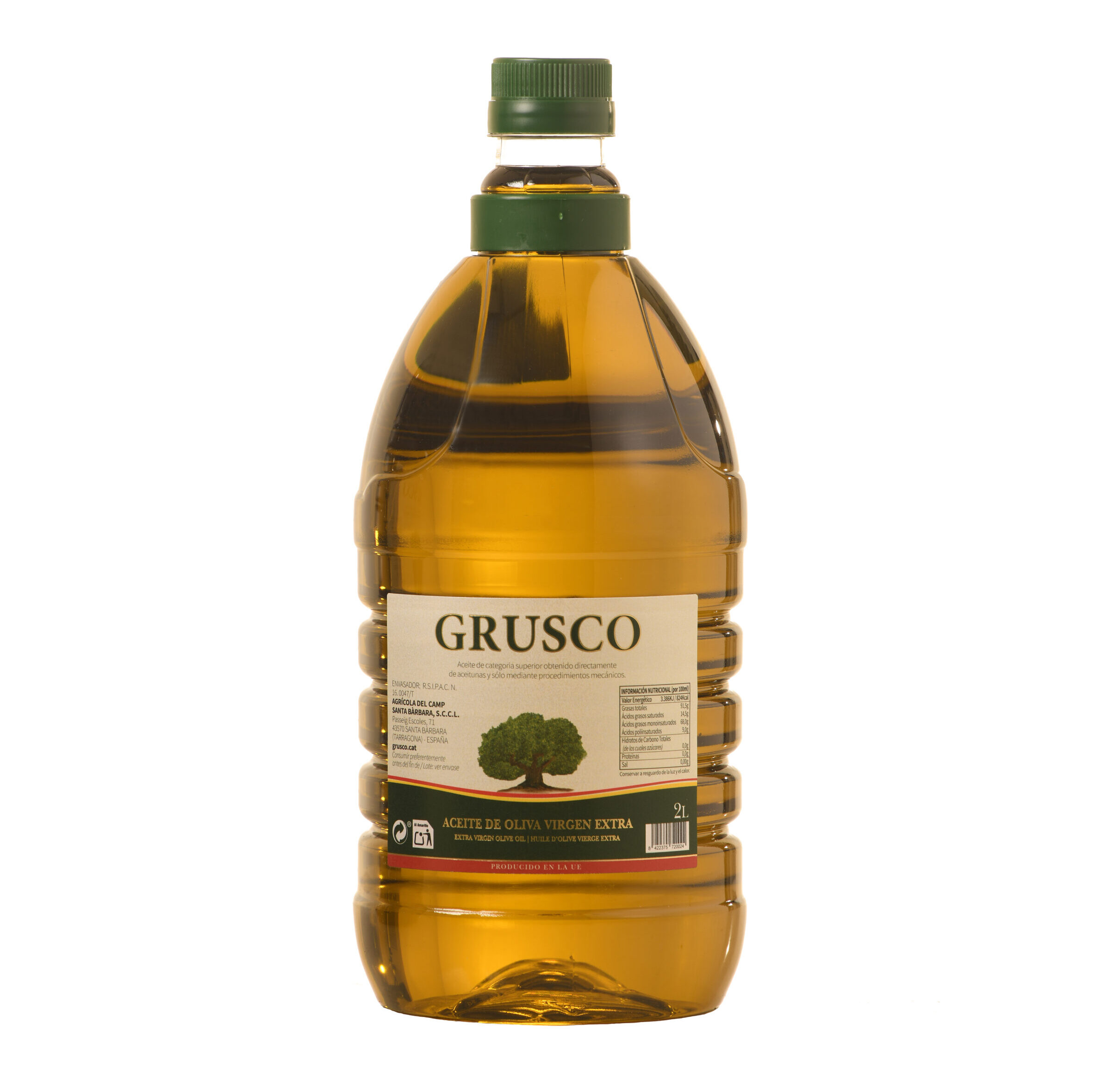 Oli d'oliva verge extra 2 litres
