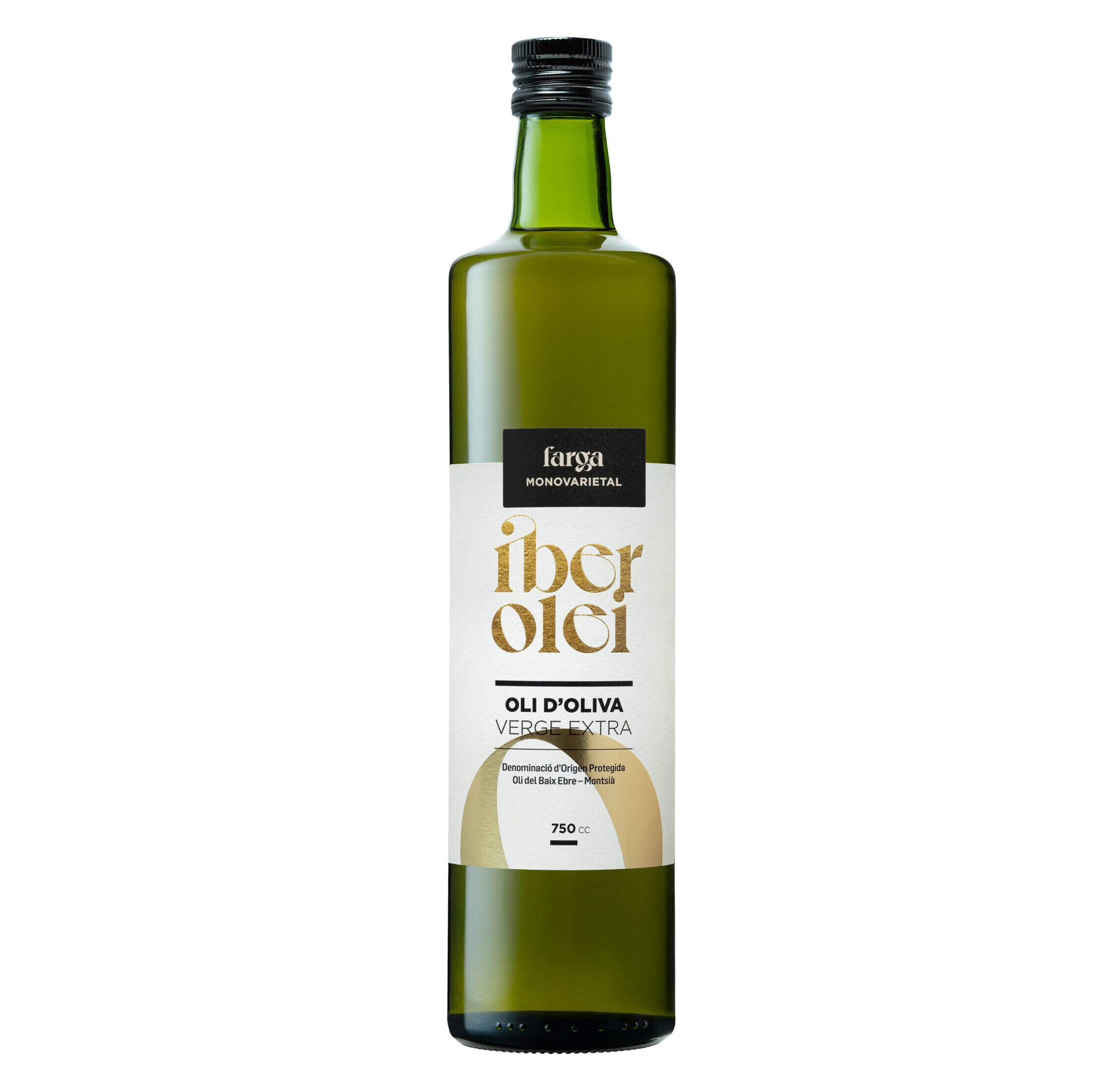 Cylindrique, huile d'olive vierge extra Farga 750 mL